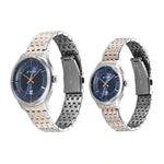 Titan Modern Bandhan Pair Dual-Tone Rose Gold Couples Watch 9401494214KM01