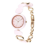 Titan Raga Ceramics Pink Women's Watch 95146KD07
