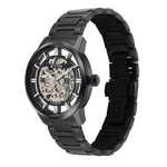 Titan See-Through Skeletal Black Men's Watch 90220NM01