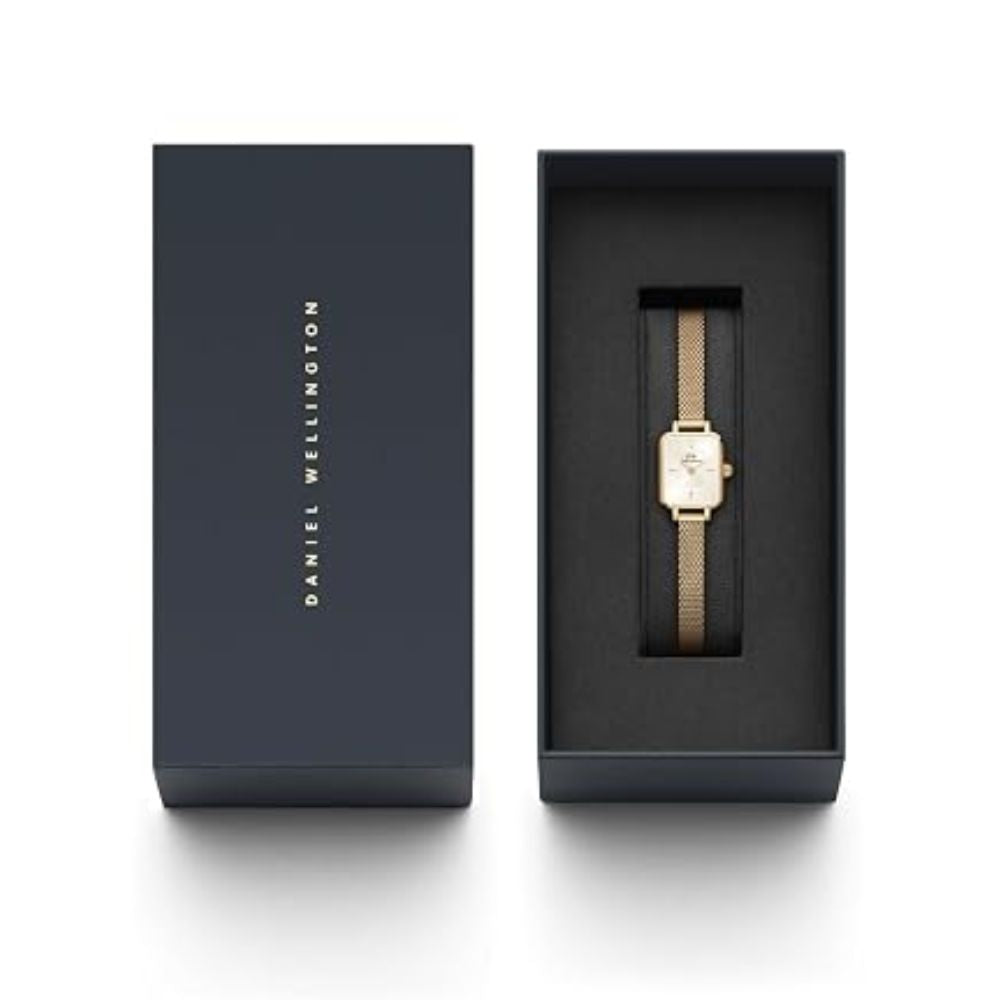 Daniel Wellington Quadro Champagne Women's Watch DW00100656K