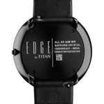 Titan Edge UltraSlim Black Men's Watch 10003NL02