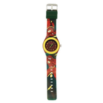 Zoop Justice League Flash Red Dial Multicoloured Strap Boys Watch C4048PP55