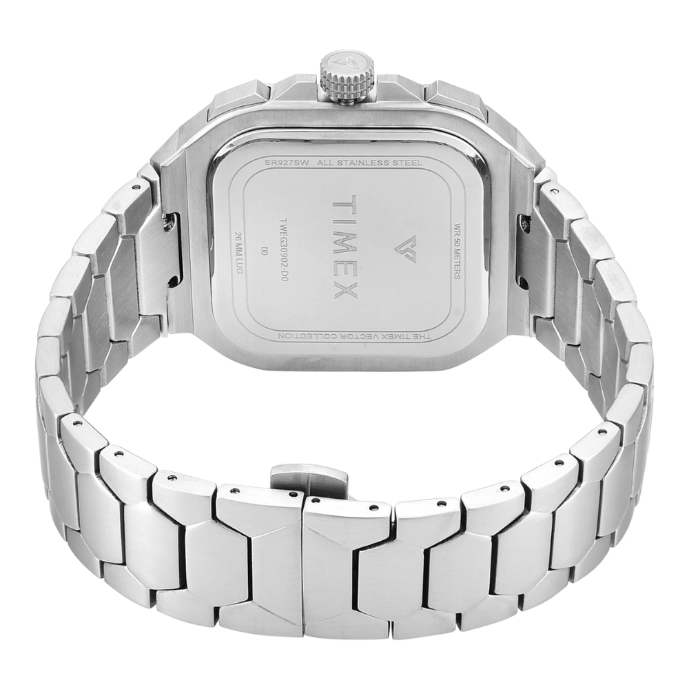 Timex Vector Green Square Dial Analogue Men's Watch - TWEG30902