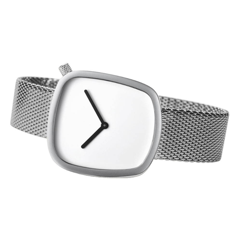 BERING Pebble White Dial Women's Watch 18034-004