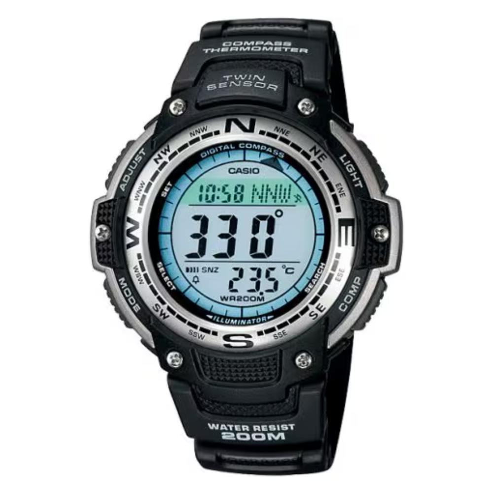 Casio Resin Strap Men's Watch SGW-100-1V | 10304195