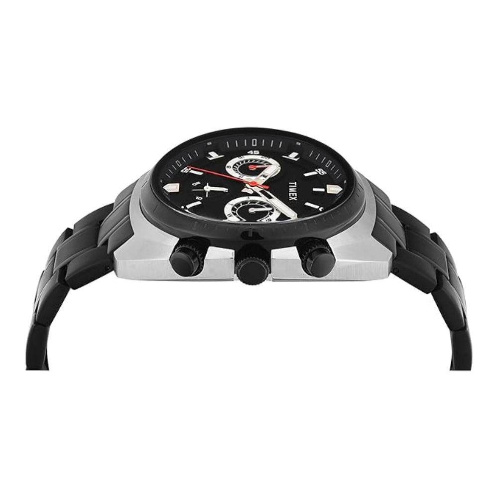 TIMEX Black Round Dial Analog Men's Watch TWEG28202