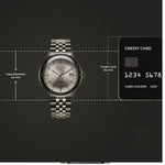 Titan Weekender Gun Dark Gun Men's Watch 90201QM02
