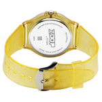 Zoop Glitter Yellow Dial Yellow Strap Girls Kids Watch 26030PP01W