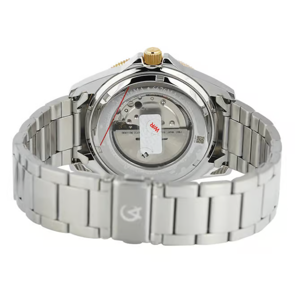 Alexandre Christie Pulsedrive Automatic Silver Men's Watch 6676MABTGBA