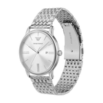 Emporio Armani Minimalist Men's Quartz White Dial Analog Watch AR11599