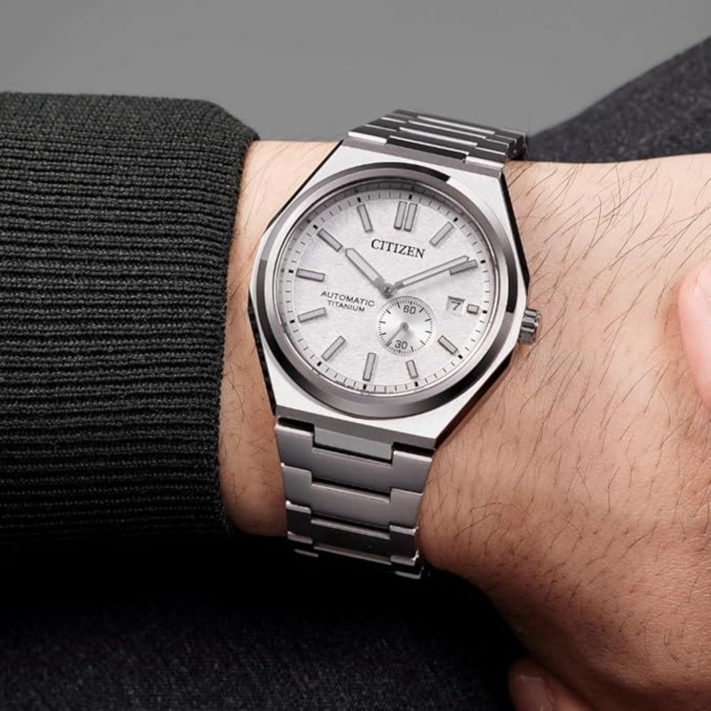 Citizen Zenshin Super Titanium Silver Men's Watch NJ0180-80A