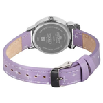 Zoop Daisy Duck Analogue Watch with Silver Dial & Purple Strap for Girls Kids 26055SL01