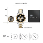 Emporio Armani Black Dial Men's Chronograph Watch AR11713