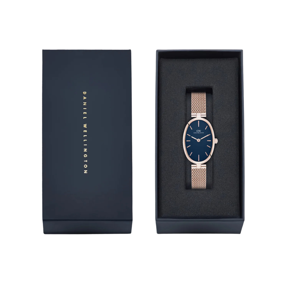 Daniel Wellington Blue Dial Women's Quartz Analogue Stainless Steel Watch DW0DL3000