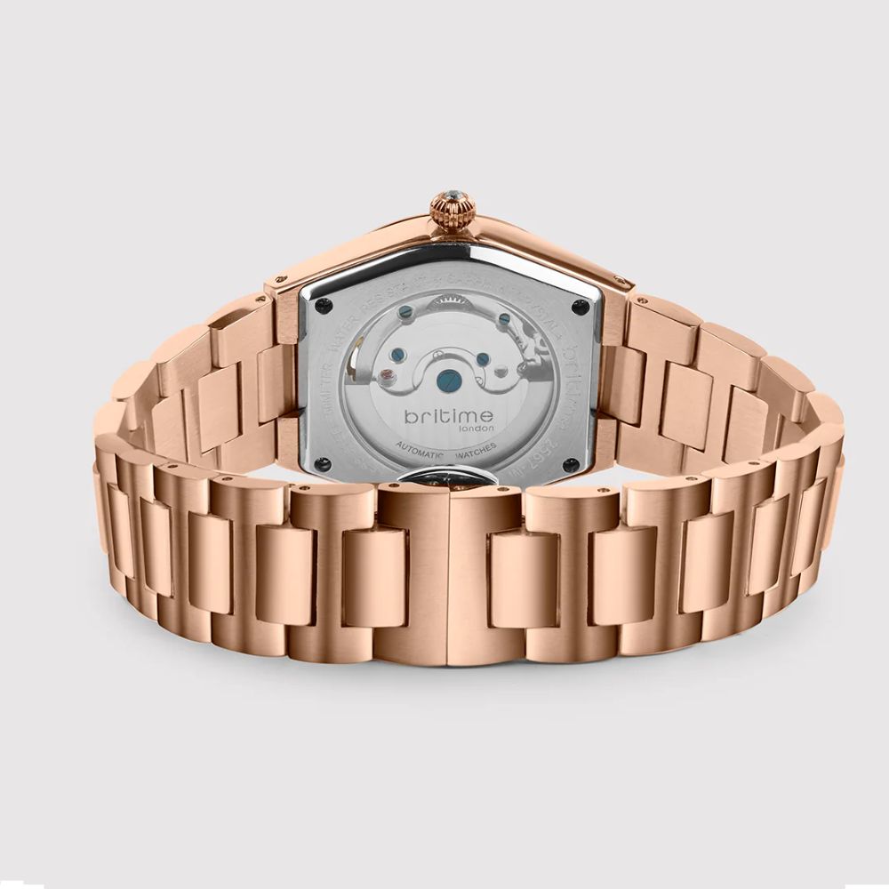 Britime Automatic Rose Gold Women's Watch 2567-M30303
