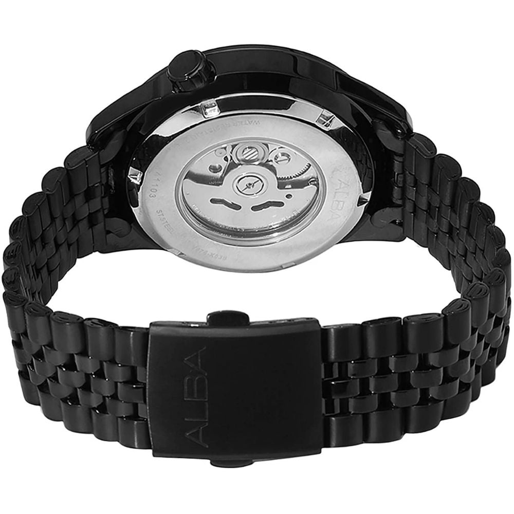 ALBA Mechanical Black Men's Watch AL4209X1