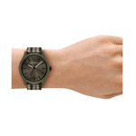 Emporio Armani Green Dial Men's Analog Plastic Watch AR11694