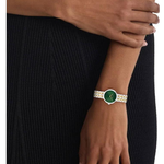 Calvin Klein Forme Green Dial Women's Analog Stainless Steel Watch 25100188