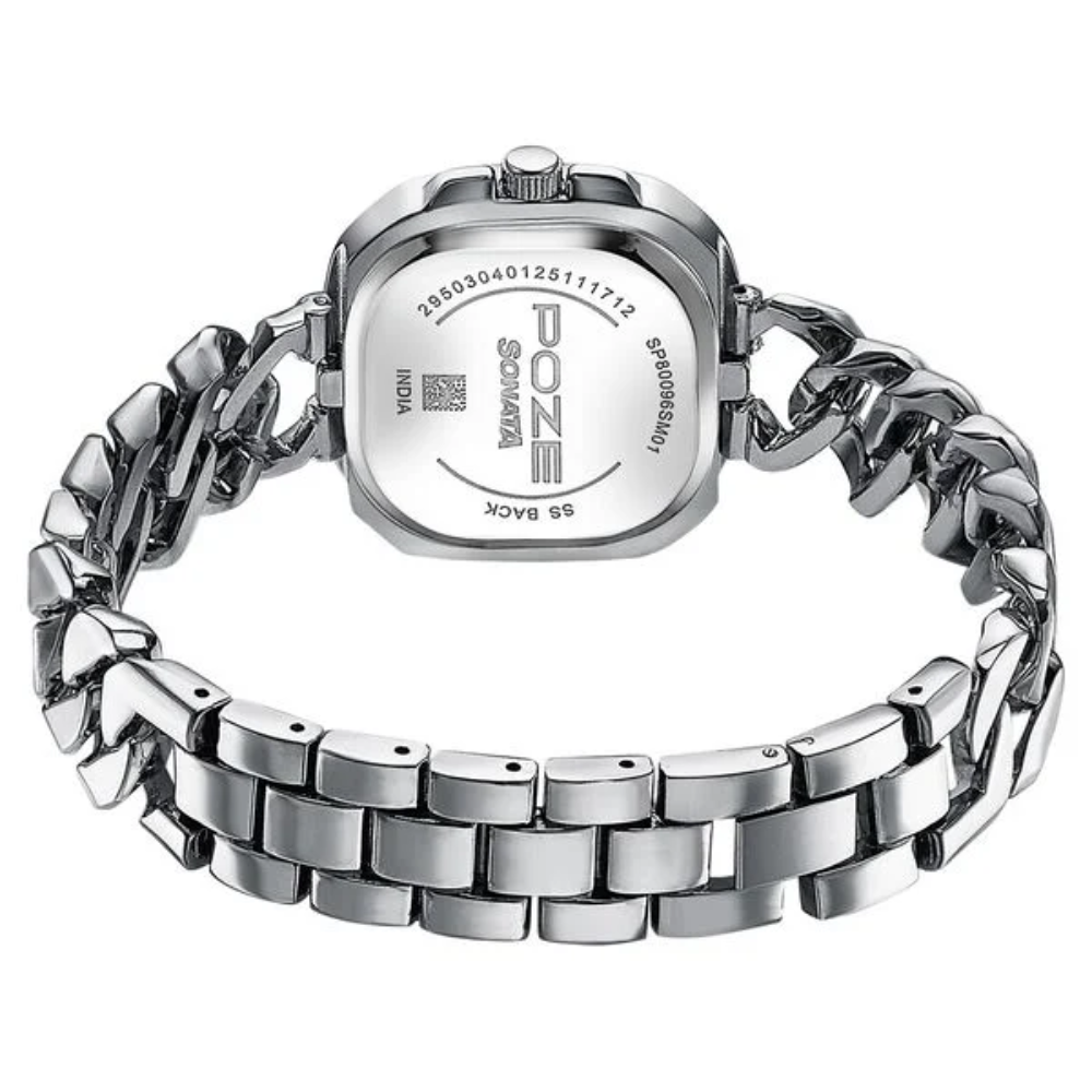 Sonata Poze Blue Dial Women's Watch SP80096SM01W