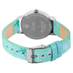 Zoop Disney Ariel Analog Silver Dial Green Strap Girls Kids Watch 26050SL01