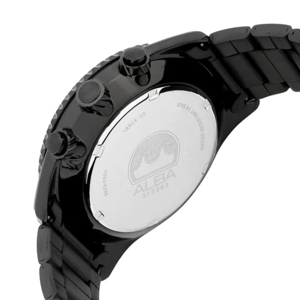 ALBA Active Black Men's Watch AT3H91X1