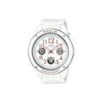 Casio White Resin Strap Women's Watch BGA-150-7B, BGA-150-7B2, BGA-150EF-7B | 10408303