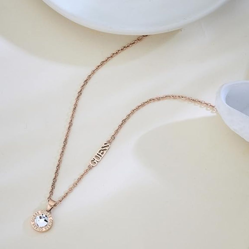 GUESS Color My Day Gold Women's Necklace UBN02245RG
