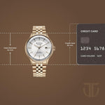 Titan Weekender Carnation Gold Men's Watch 90201WM01