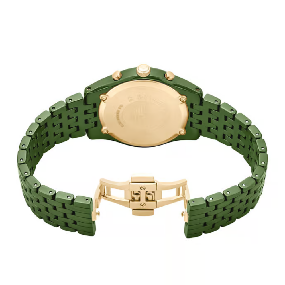 Emporio Armani Quartz Chronograph Green Dial Men's Watch AR70017