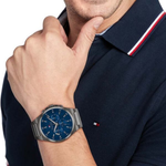Tommy Hilfiger Multifunction Blue Dial Men's Watch TH1792089