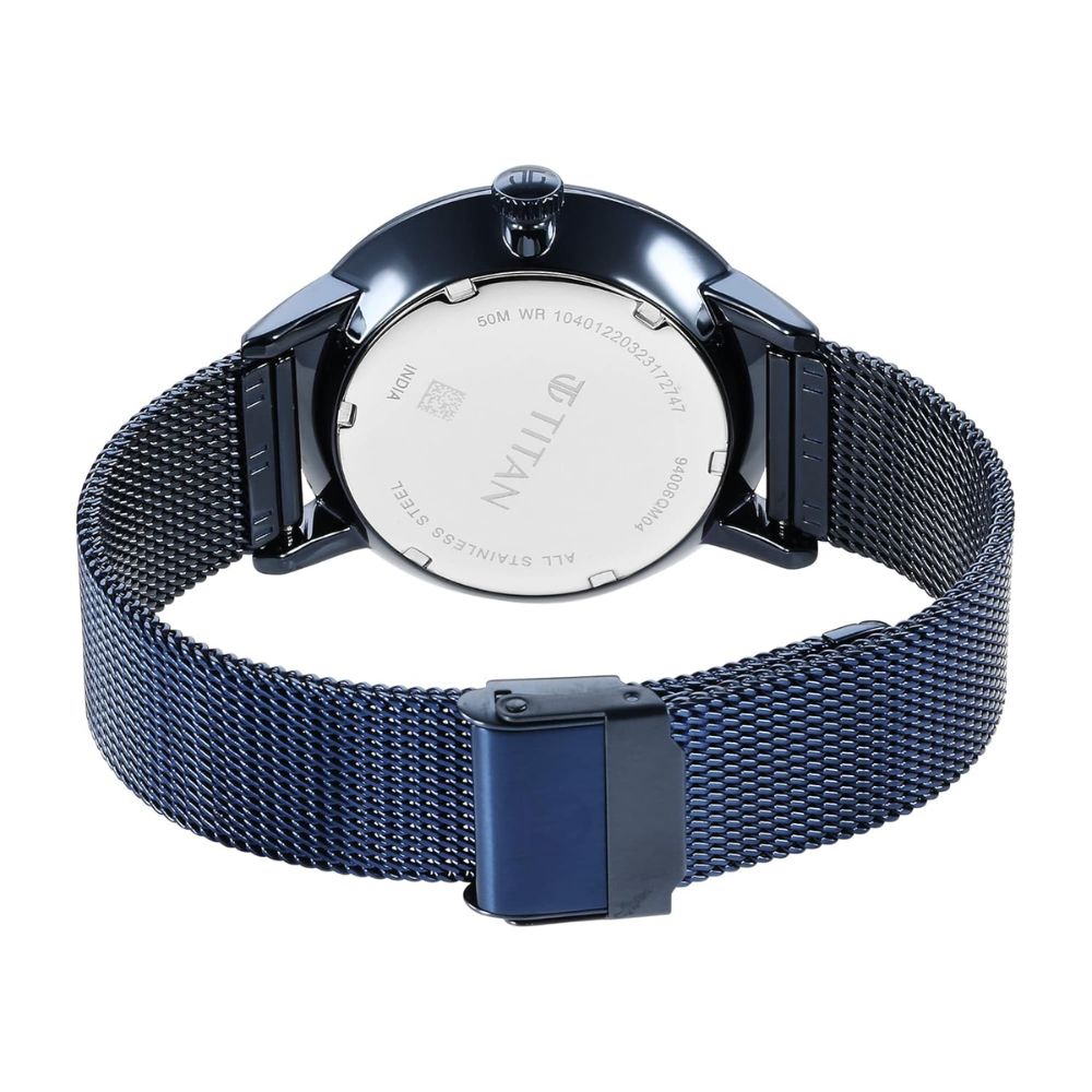 Titan Modern Classics Black Men's Watch 94006QM04