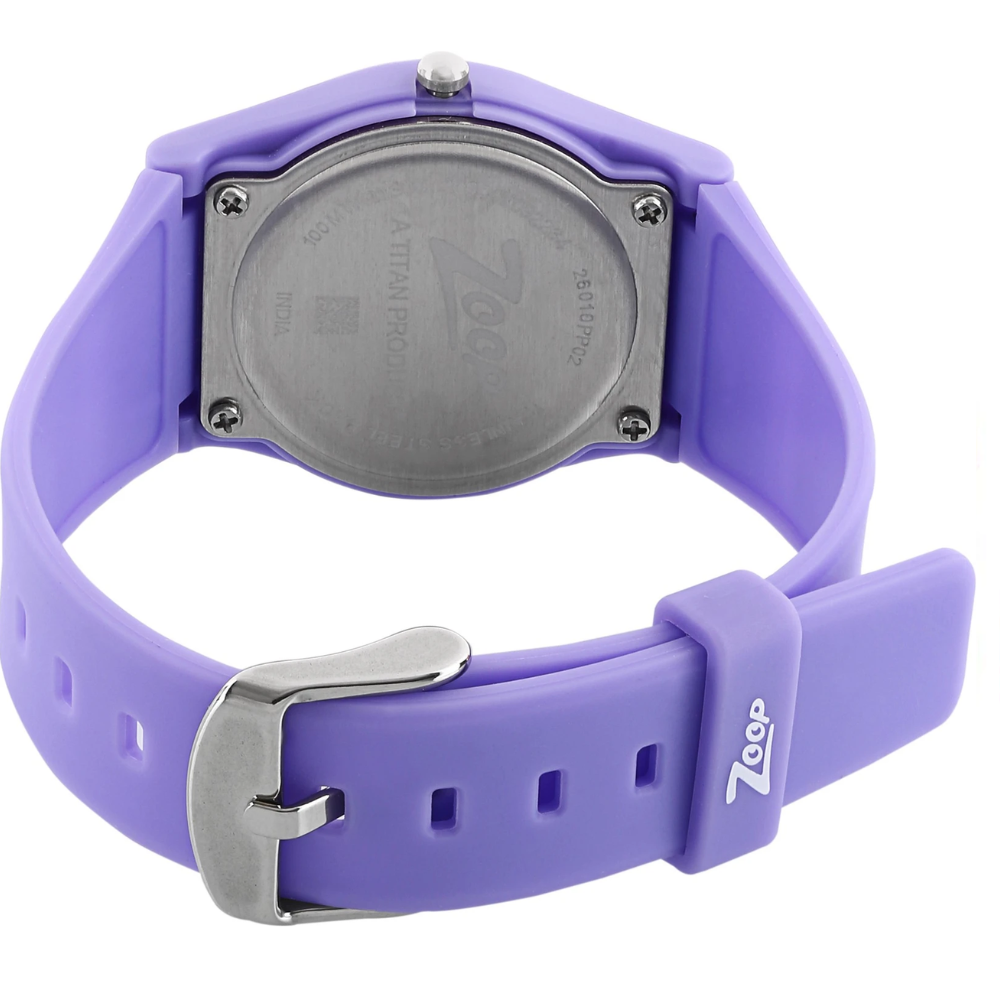 Zoop from TITAN Boys Purple Analogue watch NL26010PP02