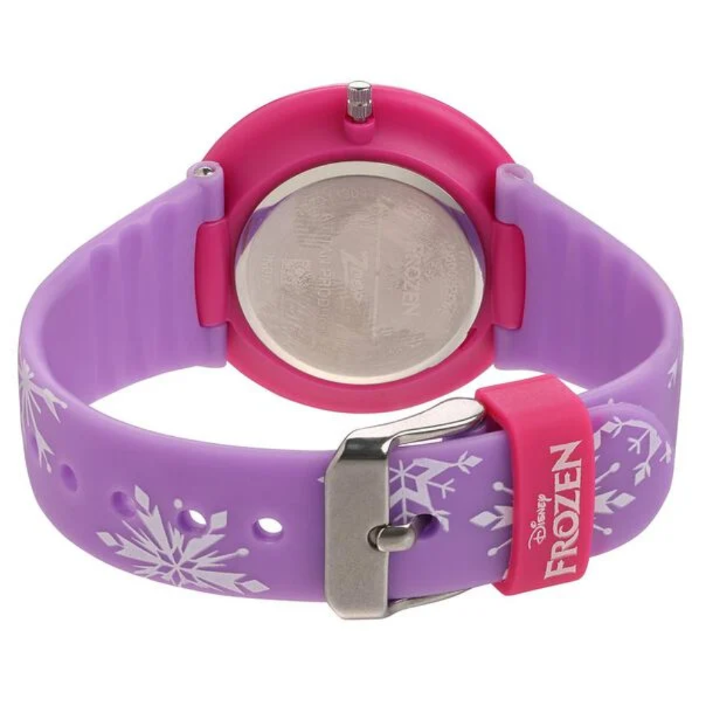 Zoop Disney Frozen Blue Dial Purple Strap Girls Kids Analog Watch NS26007PP05W