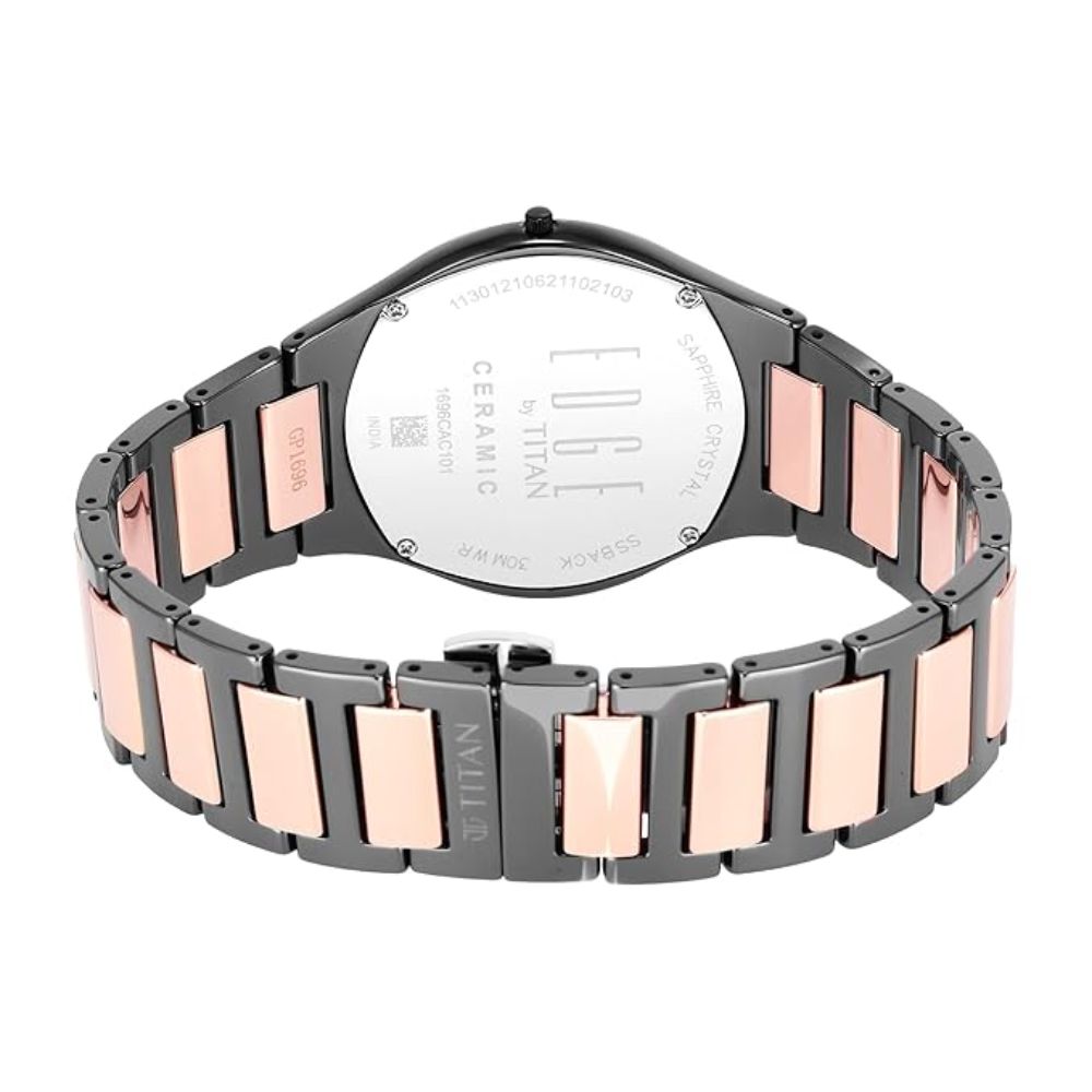 Titan Black Men's Watch 1696KC01