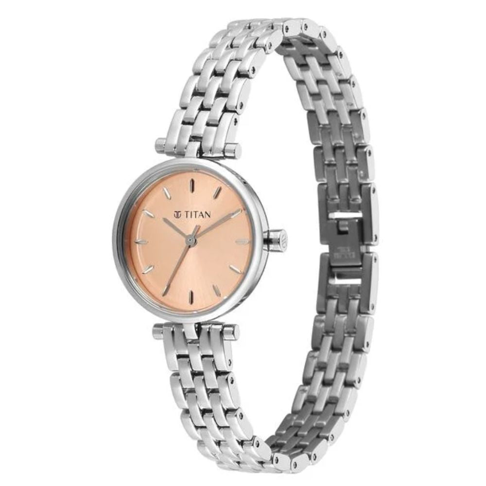 Titan Workday Edit Rose Gold Women's Watch 95397SM01