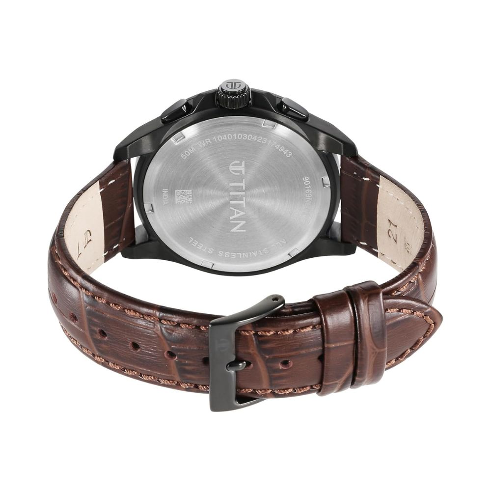 Titan Classic Dark Teal Green Men's Watch 90169NL01
