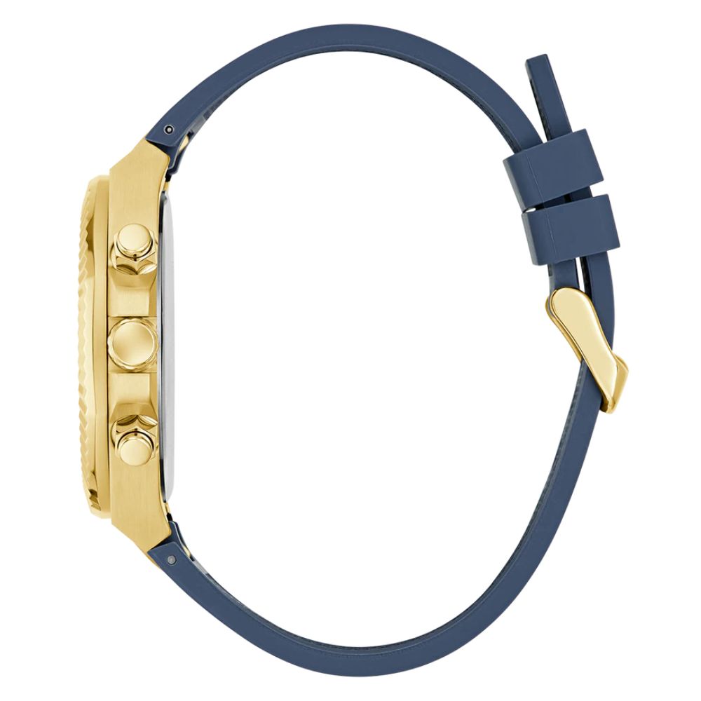 GUESS Equity Blue Gold Men's Watch GW1011G2
