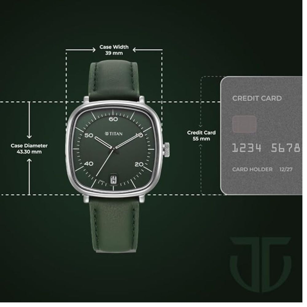 Titan Neo Curve Green Men's Watch 1885SL04