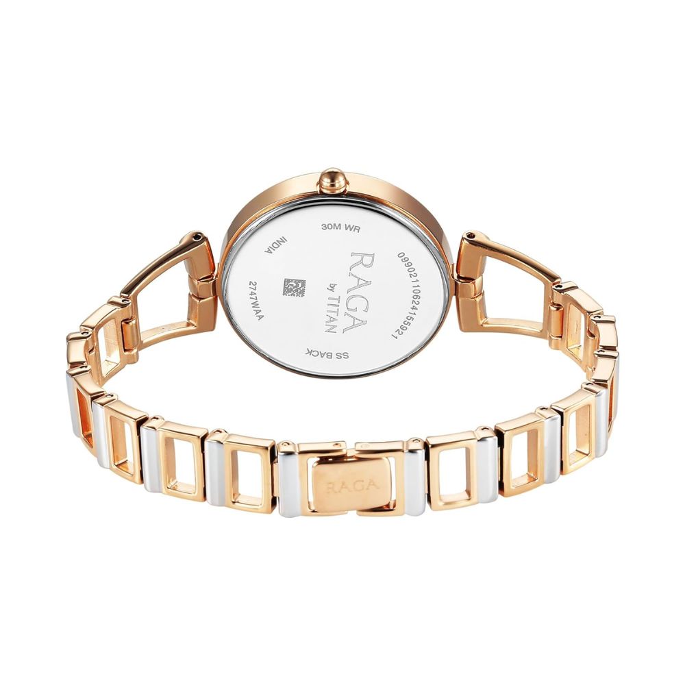 Titan Raga Ascend Rose Gold Women's Watch 2747KM01