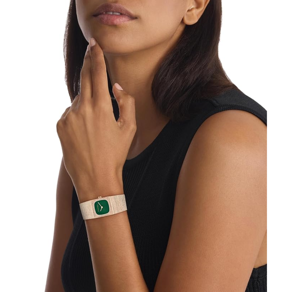 Calvin Klein Sophisticated Green Dial Women's Analog Mesh Watch 25100179