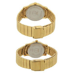 Titan Quartz White Couple Watch 15802490YM04