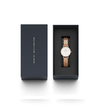 Daniel Wellington Petite Analog White Rose Gold Women's Watch DW00100666K