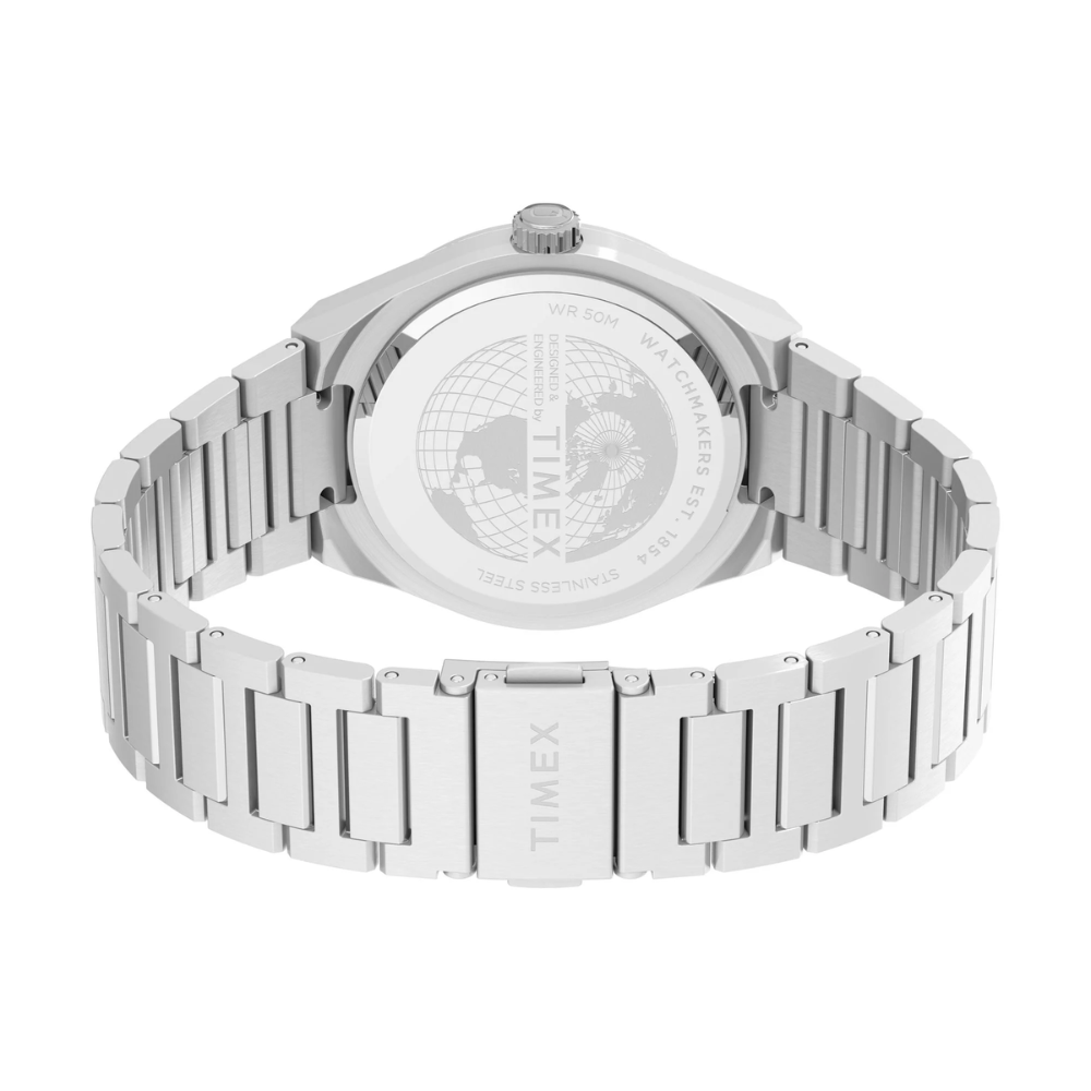 Timex Q Continental Silver Men Watch TW2Y25000IK