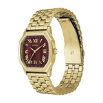 Fossil Harlow Red Dial Women's Analog Stainless Steel Watch ES5511