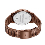 Fastrack Stunners Brown Guys Watch 3305QM01