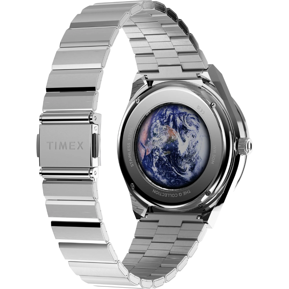 Timex Q X NASA Silver Men Watch TW2Y56700UJ