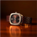 Titan Glamour Brown Women's Watch 95317KM01