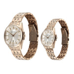 Titan Modern Bandhan Pair Rose Gold Couples Watch 9401594215WM01