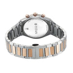 Titan Micromotors Dual Tone Pink Gold Men's Watch 90180KM01