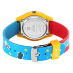 Zoop Doraemon Blue Dial Multicoloured Strap Kids Watch 26019PP37W